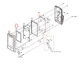 Matrix Fitness FC28 Stationary Bike TFT-LCD Module Set 1000407105-hydrafitnessparts