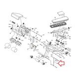 Matrix Fitness FW211 FW342 FW342K FW512 Strength System Folding Storage Safety Latch Air Shock 1000306990-hydrafitnessparts