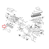 Matrix Fitness FW212V FW342 Strength System Black Leg-Press Pad 1000305800-hydrafitnessparts