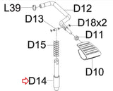 Matrix Fitness G7-S55 PY G7-S55-02 Strength System Adjustment Axle 1000102355-hydrafitnessparts