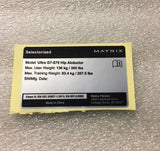 Matrix Fitness G7GM115 GM115F GM215B G7GM115G Strength System PETP English Label 1000411313-hydrafitnessparts