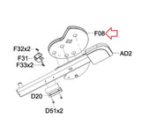 Matrix Fitness G7GM122D G7GM222 Strength System Deep Grey Big Cam 1000402145-hydrafitnessparts