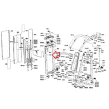 Matrix Fitness GO-S23 Shoulder Press Strength System English Label 1000446327-hydrafitnessparts