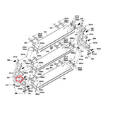 Matrix Fitness MG-A526 A528 A536 A538 Strength System Black Matte Strengthen Plate 1000426371-hydrafitnessparts