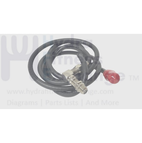 Matrix Fitness R3X-01 Recumbent Bike Coaxial Cable Wire TV Signal 002757-DR-hydrafitnessparts