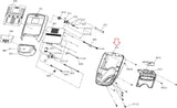Matrix Fitness Recumbent Bike Console Back Cover 1000352844-hydrafitnessparts