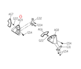 Matrix Fitness Retail Treadmill Left Quick Key Print Cover Extrawork 0000086901-hydrafitnessparts