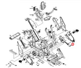 Matrix Fitness Stationary Bike C-Shaped Tapped Clip M5 068134-A-hydrafitnessparts