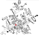 Matrix Fitness Stationary Bike Drive Axle Flywheel Set Assembly 1000346722-hydrafitnessparts