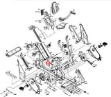 Matrix Fitness Stationary Bike Hex Nut M6 x 1.0P Black 020367-00-hydrafitnessparts