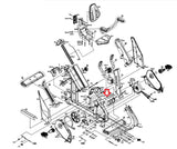 Matrix Fitness Stationary Bike Insulation Plate 0.25mm 1000304669-hydrafitnessparts