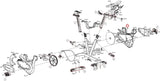 Matrix Fitness Stationary Bike Left Cover 1000404491-hydrafitnessparts