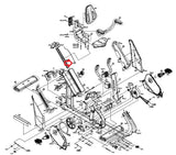 Matrix Fitness Stationary Bike Nylon Cord 005841-C-hydrafitnessparts
