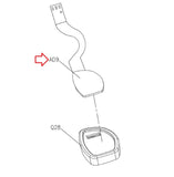 Matrix Fitness Stationary Bike Overlay Set Right Quickly Key 1000301922-hydrafitnessparts