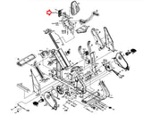 Matrix Fitness Stationary Bike Round Head Hex Socket Screw M8 - 1.25P x 60L 1000301941-hydrafitnessparts