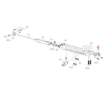 Matrix Fitness Stationary Bike Seat Adjustment Upper End Cap 1000404362-hydrafitnessparts