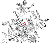 Matrix Fitness Stationary Bike Seat Guide Rail Set 1000306300-hydrafitnessparts