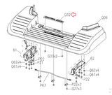 Matrix Fitness Stepper Step Control Zone Decal 1000216903-hydrafitnessparts
