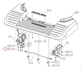 Matrix Fitness Stepper Step Round Head Special Screw 2.9 - 1.06P x 12L 008865-B-hydrafitnessparts