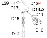 Matrix Fitness Strength System Adjustment Rod 1000102353-hydrafitnessparts