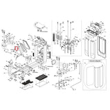 Matrix Fitness Strength System Back Pad Central Axle 1000419781-hydrafitnessparts