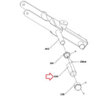 Matrix Fitness Strength System Back Seat Pad Adjust Grip 1000217980-hydrafitnessparts