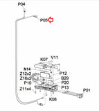 Matrix Fitness Strength System DC Power Wire 1000399109-hydrafitnessparts