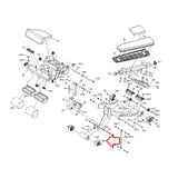 Matrix Fitness Strength System Flat Head Hex Socket Screw M8 - 1.25P x 20L 004703-AF-hydrafitnessparts