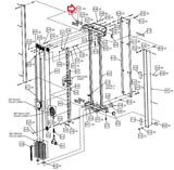 Matrix Fitness Strength System Flat Washer Diam.0.406 x Diam.1.000 x .06 1000308444-hydrafitnessparts