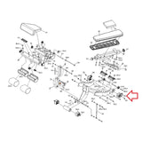 Matrix Fitness Strength System Foot Pedal Pad 1000305187-hydrafitnessparts