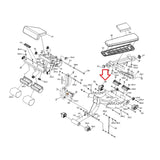 Matrix Fitness Strength System Foot Stabilizer End Cap 1000305186-hydrafitnessparts