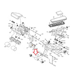 Matrix Fitness Strength System Frame English Warning Label 1000366216-hydrafitnessparts