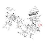 Matrix Fitness Strength System Front Foot Stabilizer Cover 1000305188-hydrafitnessparts