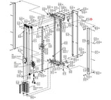 Matrix Fitness Strength System Grey Decal 1000344562-hydrafitnessparts