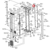 Matrix Fitness Strength System Hex Head Screw 250 - 20 x 2.50 1000312060-hydrafitnessparts