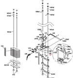 Matrix Fitness Strength System Hex Nut M10 x 1.5P x 10L 1000092656-hydrafitnessparts