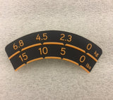 Matrix Fitness Strength System Incremental Weight Plate Spec Label 1000411789-hydrafitnessparts