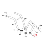 Matrix Fitness Strength System Mast Foam Stopper 009355-B-hydrafitnessparts