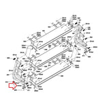 Matrix Fitness Strength System NBR Plastic Cover 1000233200-hydrafitnessparts