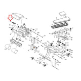 Matrix Fitness Strength System Nylon Logo Cover 1000305848-hydrafitnessparts