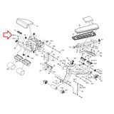 Matrix Fitness Strength System Plastic Cover 1000201207-hydrafitnessparts