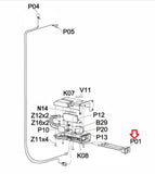 Matrix Fitness Strength System Power Entry Socket Input Module 1000399107-hydrafitnessparts