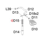 Matrix Fitness Strength System Pull Pin Spring 1000091060-hydrafitnessparts