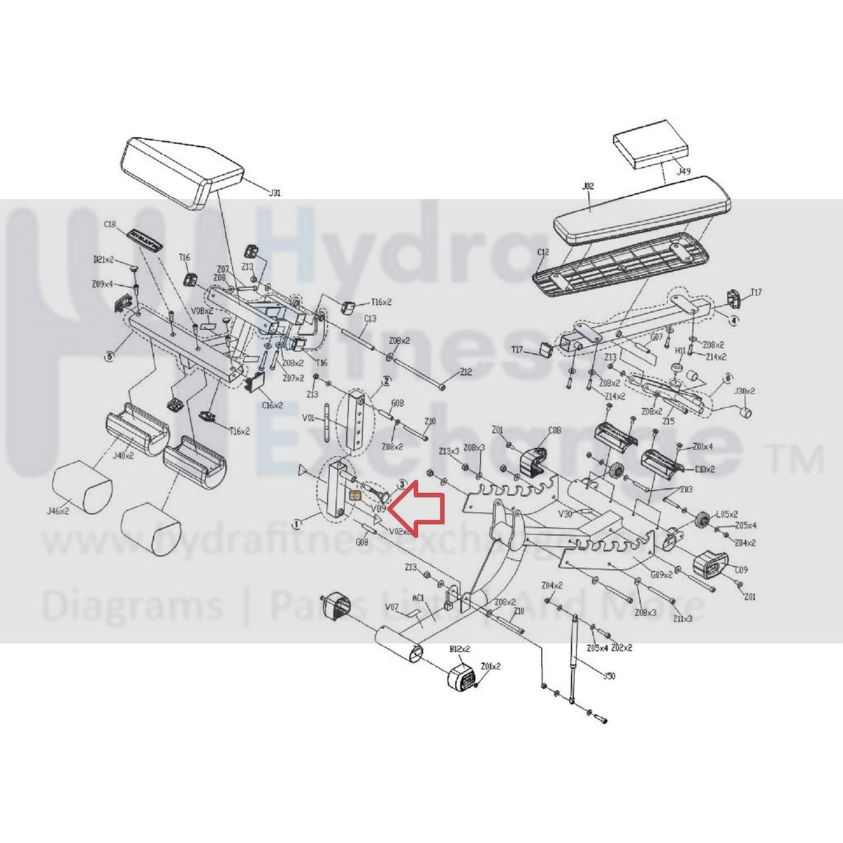 Matrix Fitness Strength System Pull Pin Warning Label 1000375665 ...