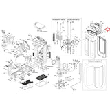 Matrix Fitness Strength System Rear Cover Instructional Label 1000411312-hydrafitnessparts