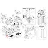 Matrix Fitness Strength System Rear Down Protect Plate 1000398321-hydrafitnessparts