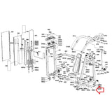 Matrix Fitness Strength System Round Hex Socket Screw M10-1.5P x 125L 1000224684-hydrafitnessparts
