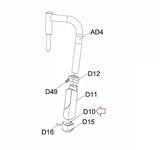 Matrix Fitness Strength System Screw Set M6 - 1.0P x 12L 020329-00-hydrafitnessparts
