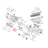 Matrix Fitness Strength System Seat Post Set 1000327875-hydrafitnessparts