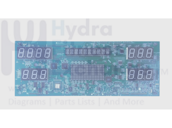 Matrix Fitness T4 T5 T5x Treadmill Display Console Electronic Board MFR-ASM-DGGAM-2C & 059429-AC-hydrafitnessparts